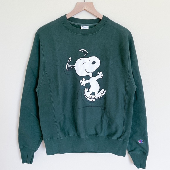 Champion Other - Champion x Peanuts Exclusive Dancing Snoopy Pullover Sweatshirt Unisex Small